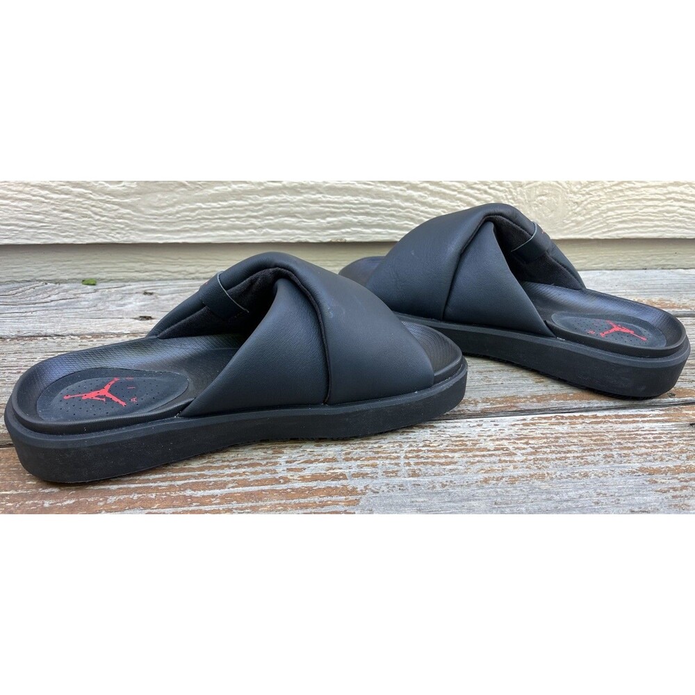 Nike Air Jordan Sophia Slide Women's 10 Off Noir Fire Red Black DO8863-060 - Picture 10 of 13